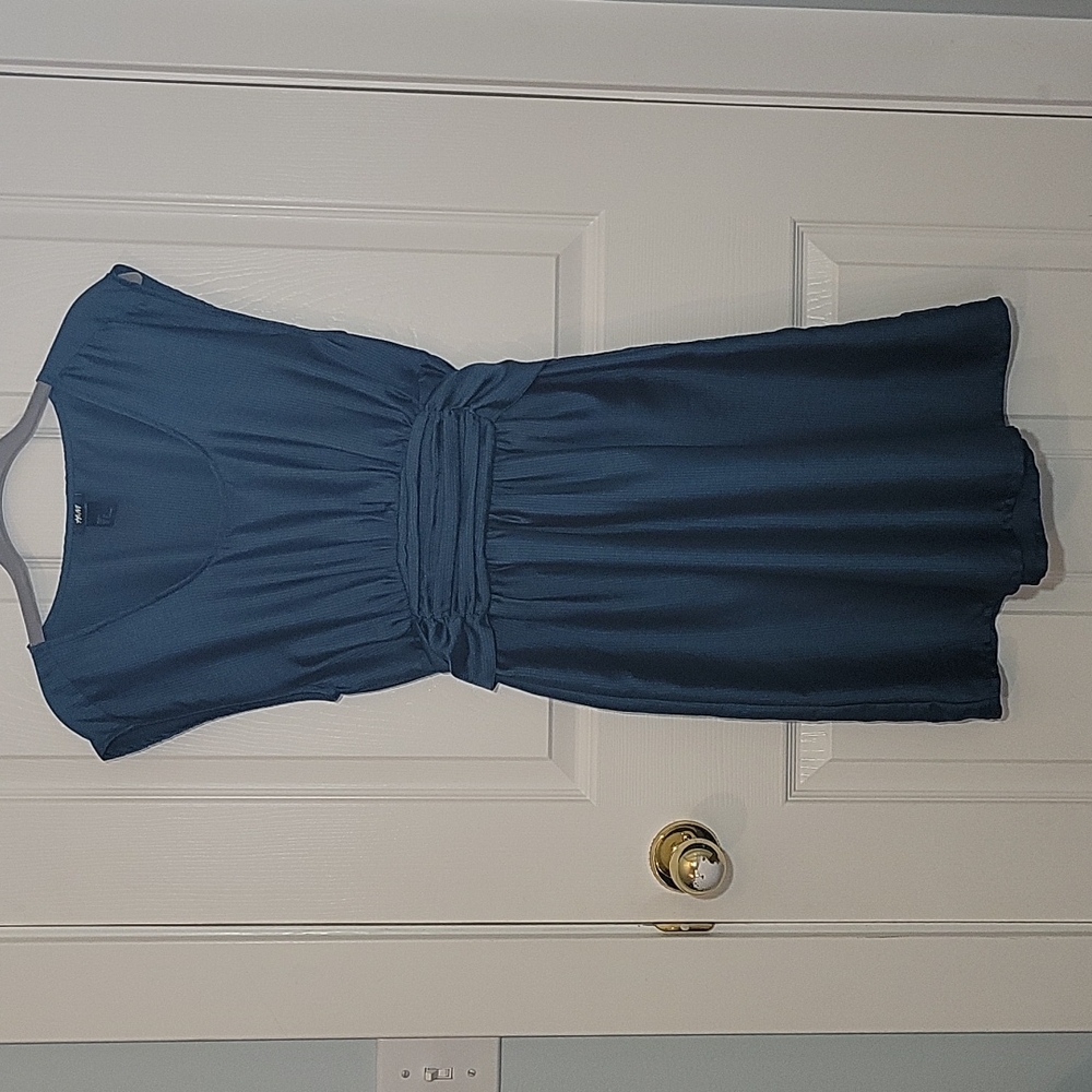 H&M Shiny Teal Party Dress SZ 6